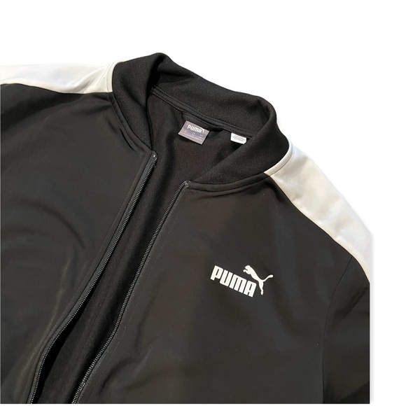 Puma Tracksuit 2-Piece Jacket & Jogger Pants in Black & White Size XL NWT - Picture 6 of 11